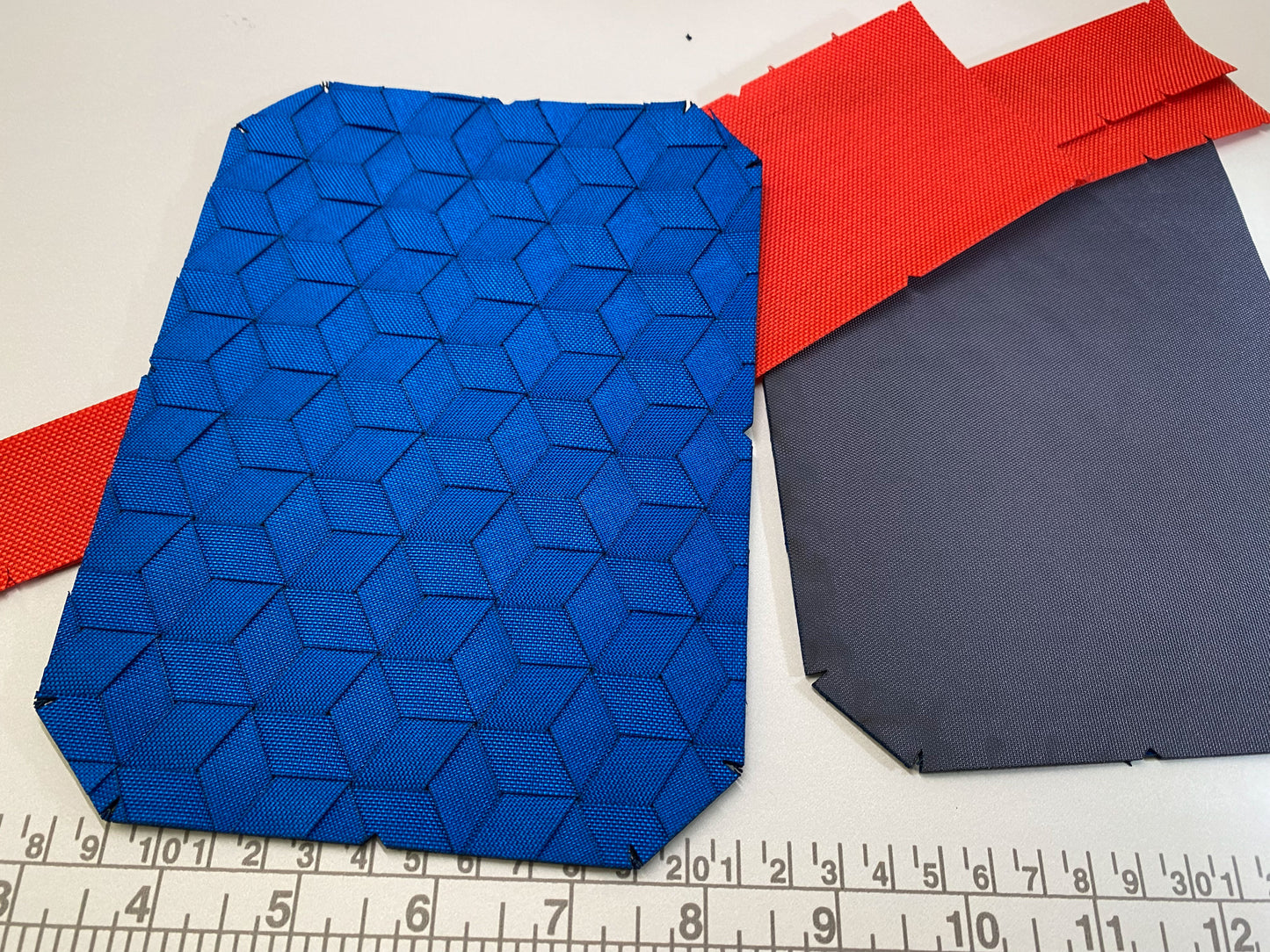 Admin Pouch - Pre-Drop 002 - Blue/Orange/Charcoal/Tangerine
